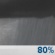 Thursday Night: Scattered showers and thunderstorms before 8pm, then showers and possibly a thunderstorm between 8pm and 2am, then showers likely after 2am.  Low around 62. South southwest wind around 18 mph, with gusts as high as 36 mph.  Chance of precipitation is 80%. New rainfall amounts between a tenth and quarter of an inch, except higher amounts possible in thunderstorms. 